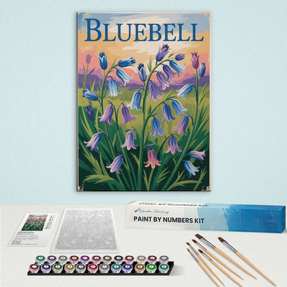 Bluebell - US Wildflowers | Paint by Numbers Kit