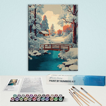 Bridge Crossing | Paint by Numbers Kit