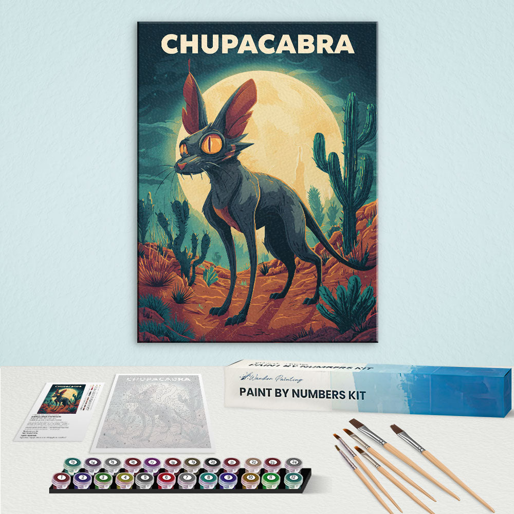 Chupacabra - American Legends | Paint by Numbers Kit