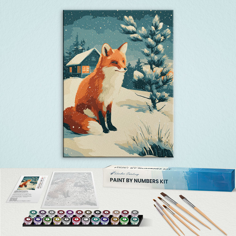 Clever Fox | Paint by Numbers Kit
