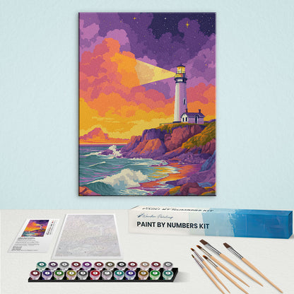 Coastal Beacon | Paint by Numbers Kit