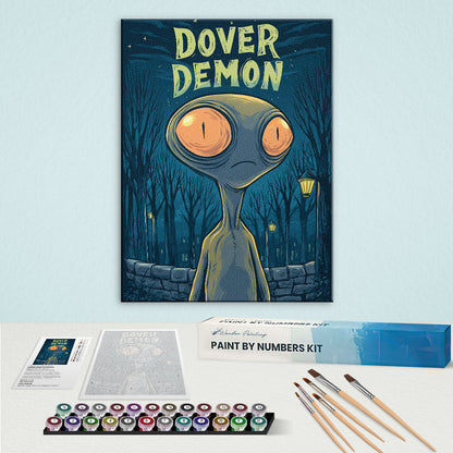 Dover Demon - American Legends | Paint by Numbers Kit