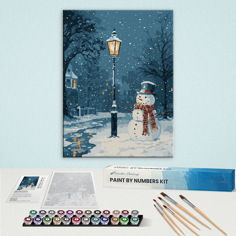 Falling Snow | Paint by Numbers Kit