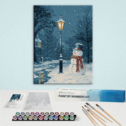 Falling Snow | Paint by Numbers Kit