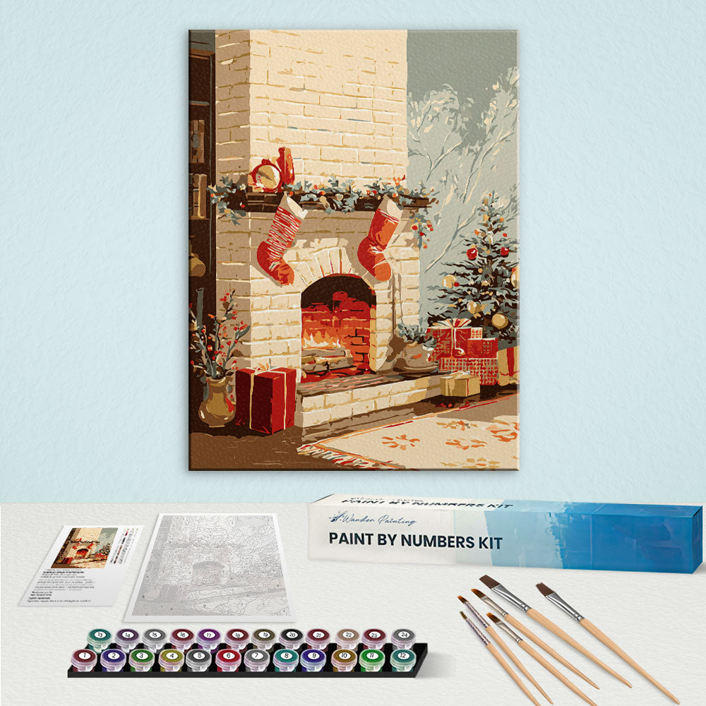 Fireside Cheer | Paint by Numbers Kit