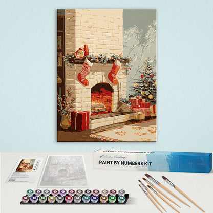 Fireside Cheer | Paint by Numbers Kit