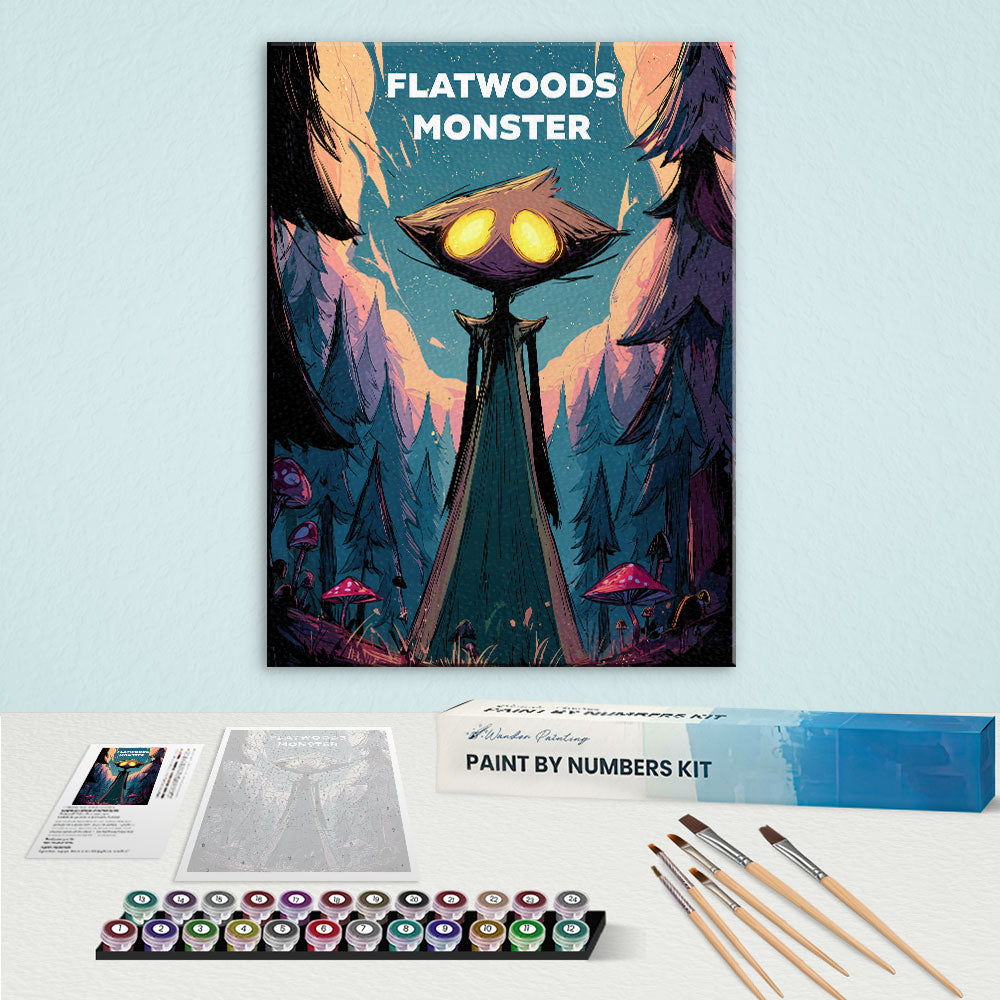 Flatwoods Jungle - American Legends | Paint by Numbers Kit