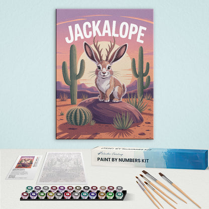 Jackalope - American Legends | Paint by Numbers Kit