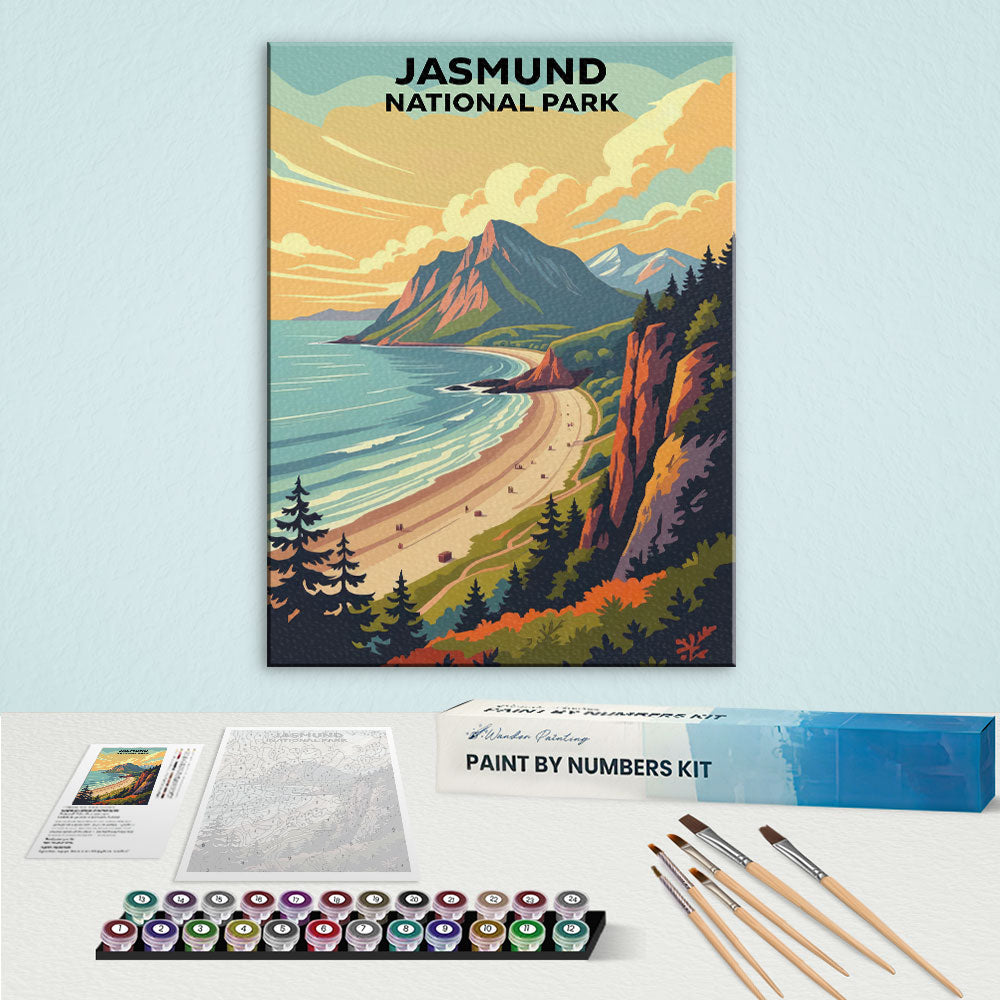 Jasmund - German National Park | Paint by Numbers Kit