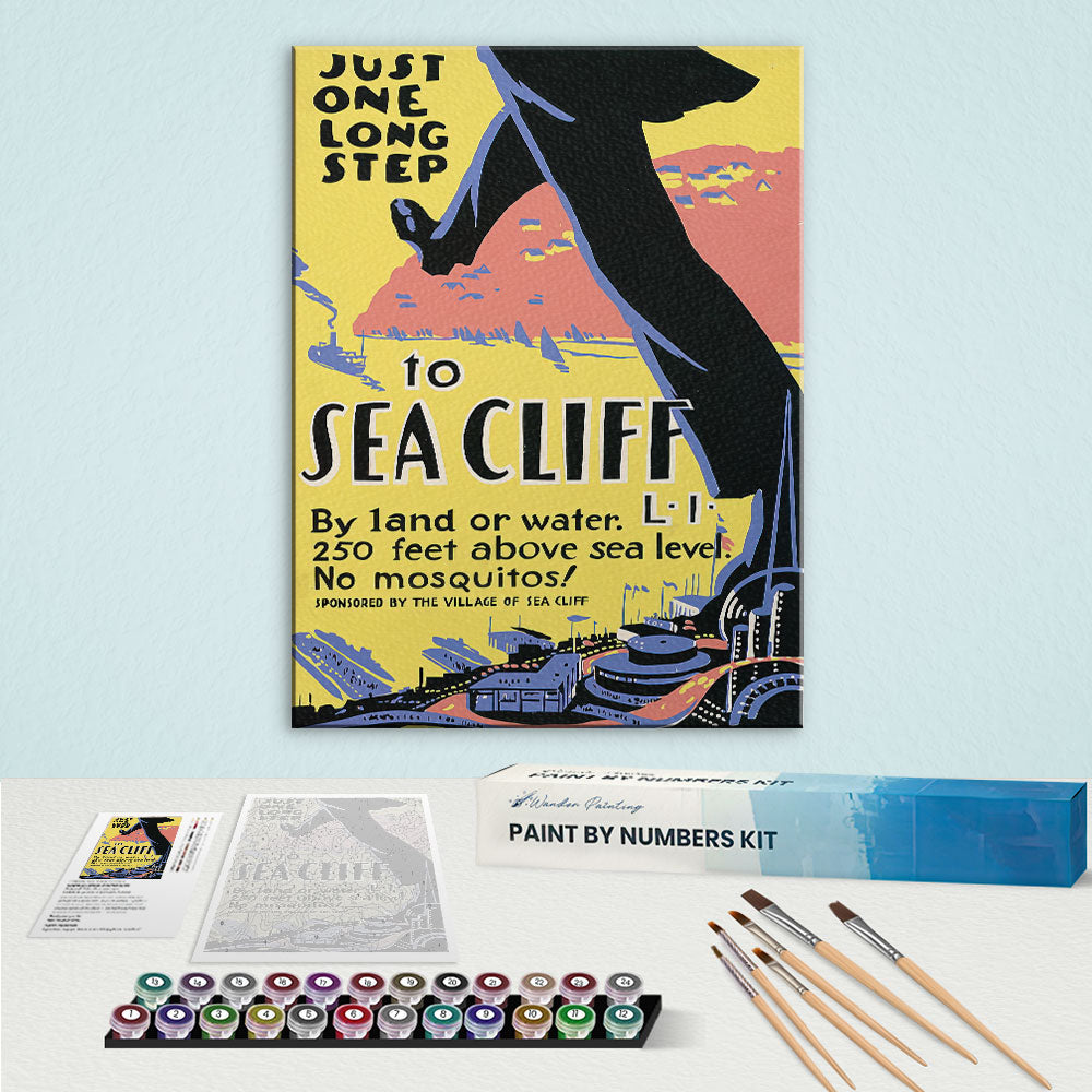Just one long step to Sea Cliff - US Poster
