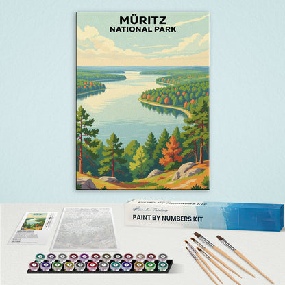 Wilsons Promontory AU Nationalpark | Malen nach Zahlen Set