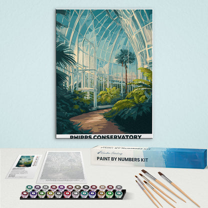 Phipps Conservatory | Paint by Numbers Kit