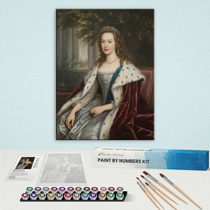 The Winter Queen|Custom Paint by Numbers Kit