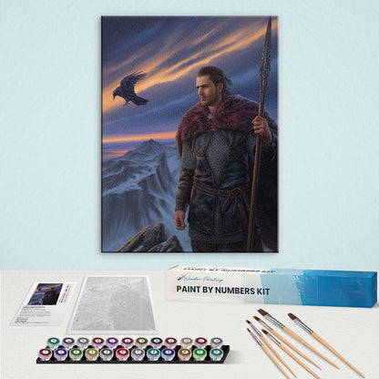 The Viking|Custom Paint by Numbers Kit