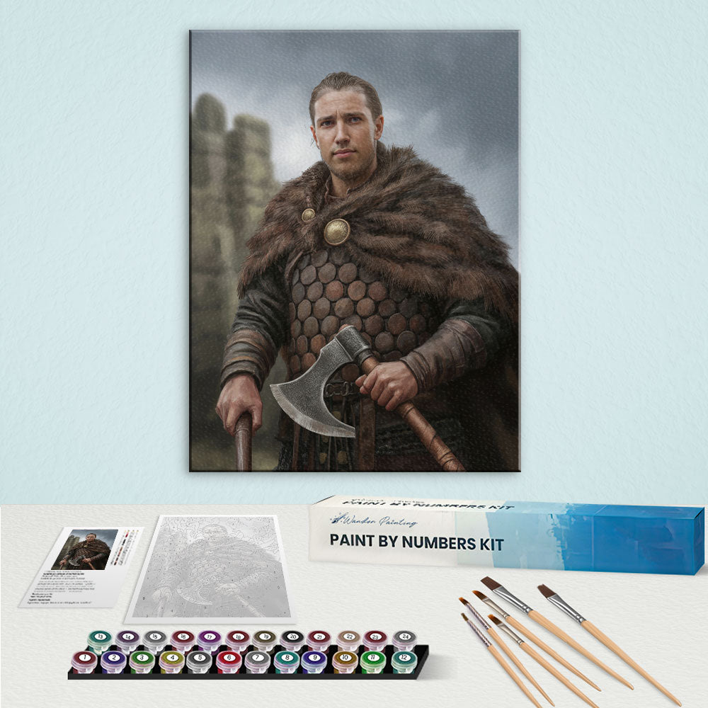 Axe of Honor|Custom Paint by Numbers Kit