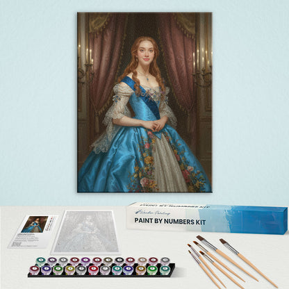The Glorious Queen|Custom Paint by Numbers Kit