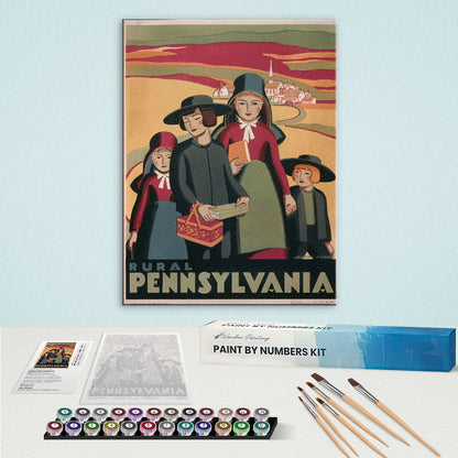 Rural Pennsylvania - US Poster