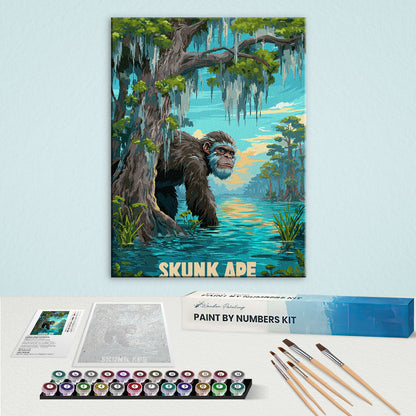 Skunk Ape - American Legends | Paint by Numbers Kit
