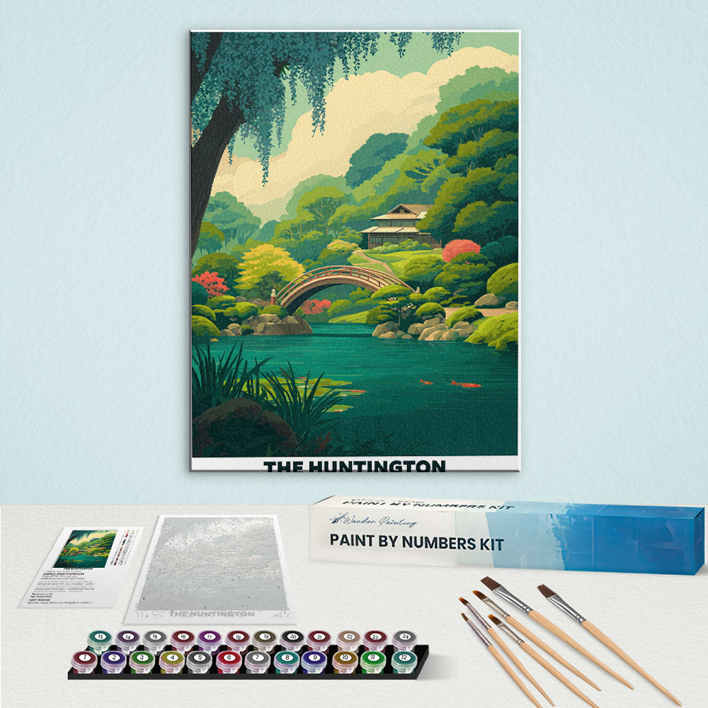 The Huntington | Paint by Numbers Kit