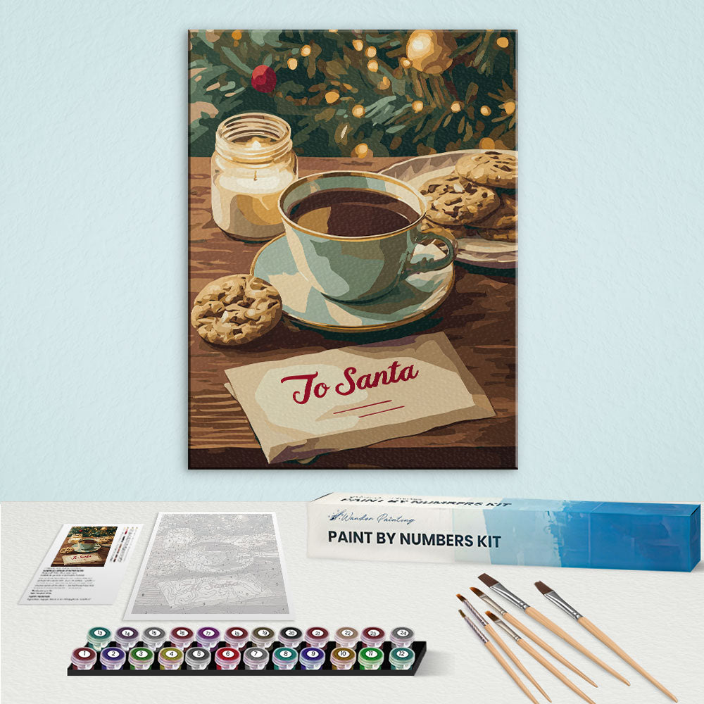 To Santa | Paint by Numbers Kit