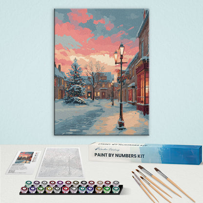 Town Glow | Paint by Numbers Kit