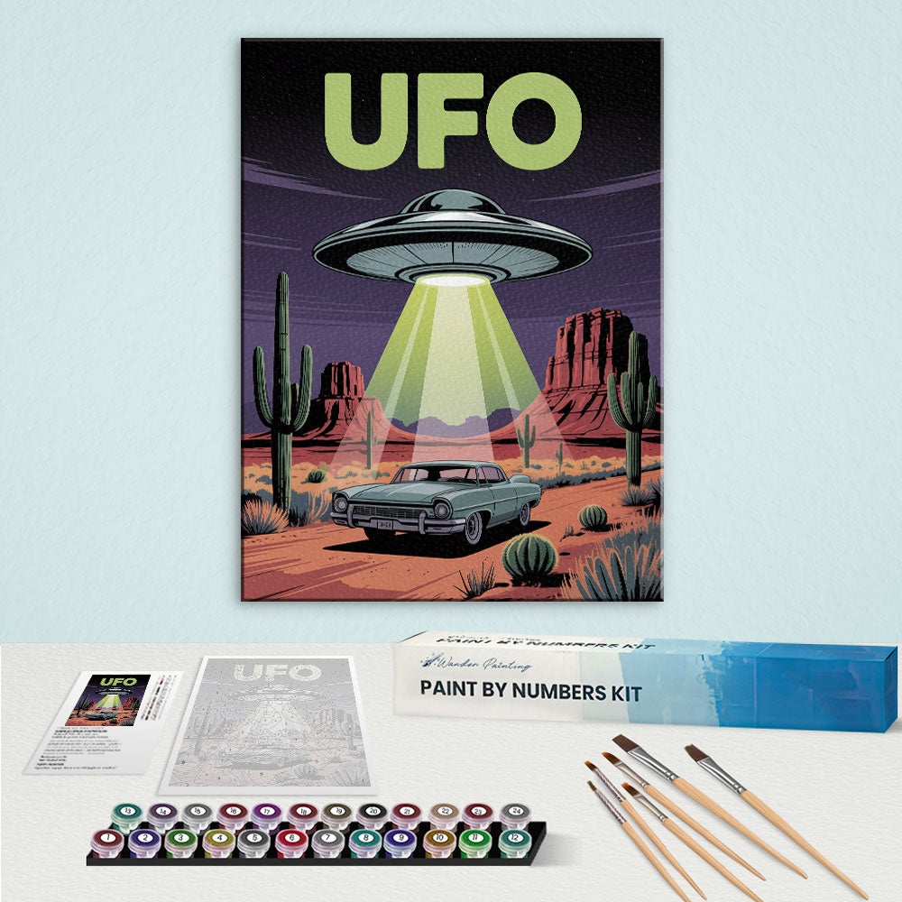 UFO - American Legends | Paint by Numbers Kit