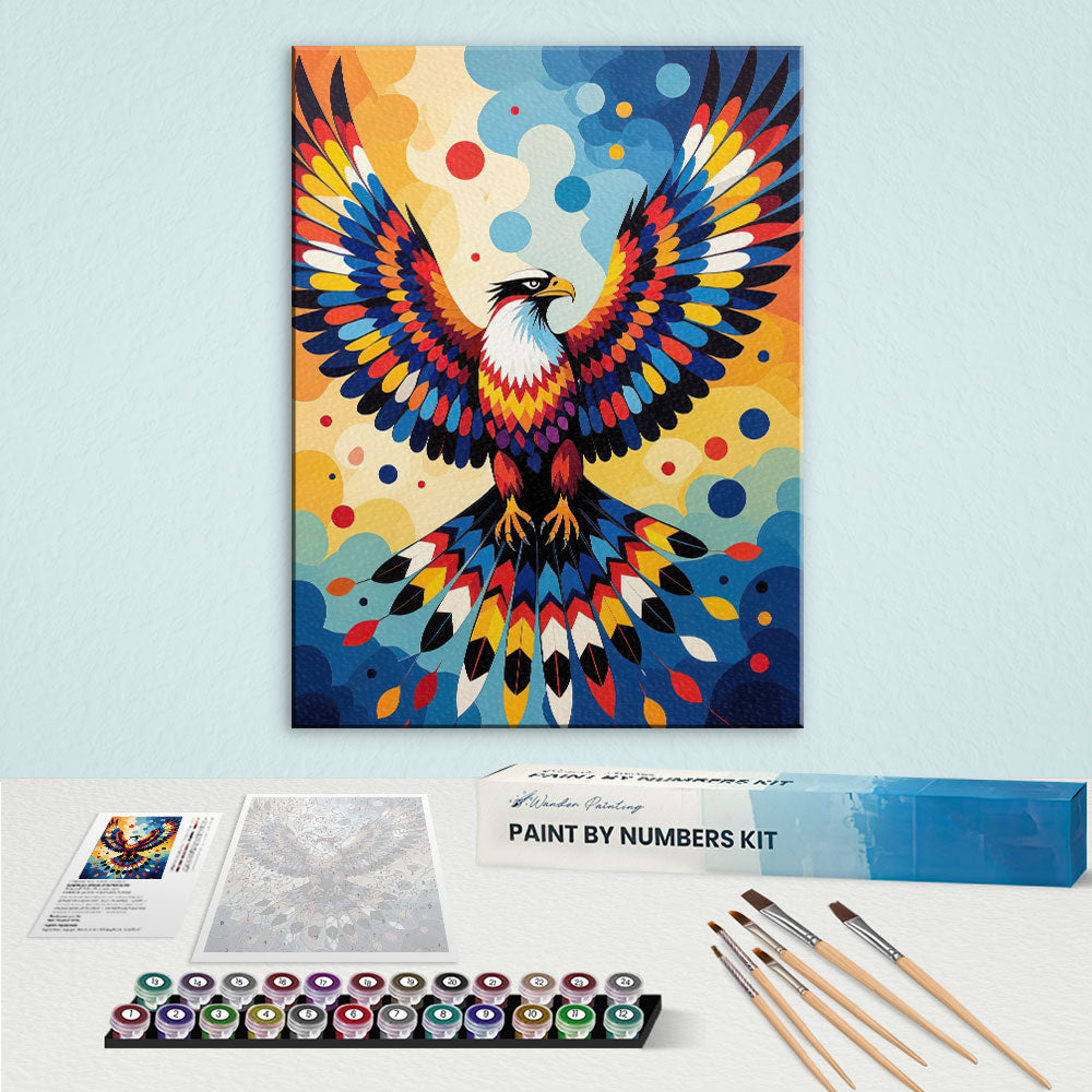 Thunderbird - Native American | Paint by Numbers Kit