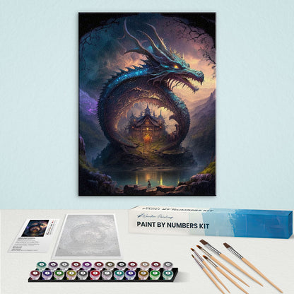 The Guardian of the Forbidden Sanctuary | Paint by Numbers Kit