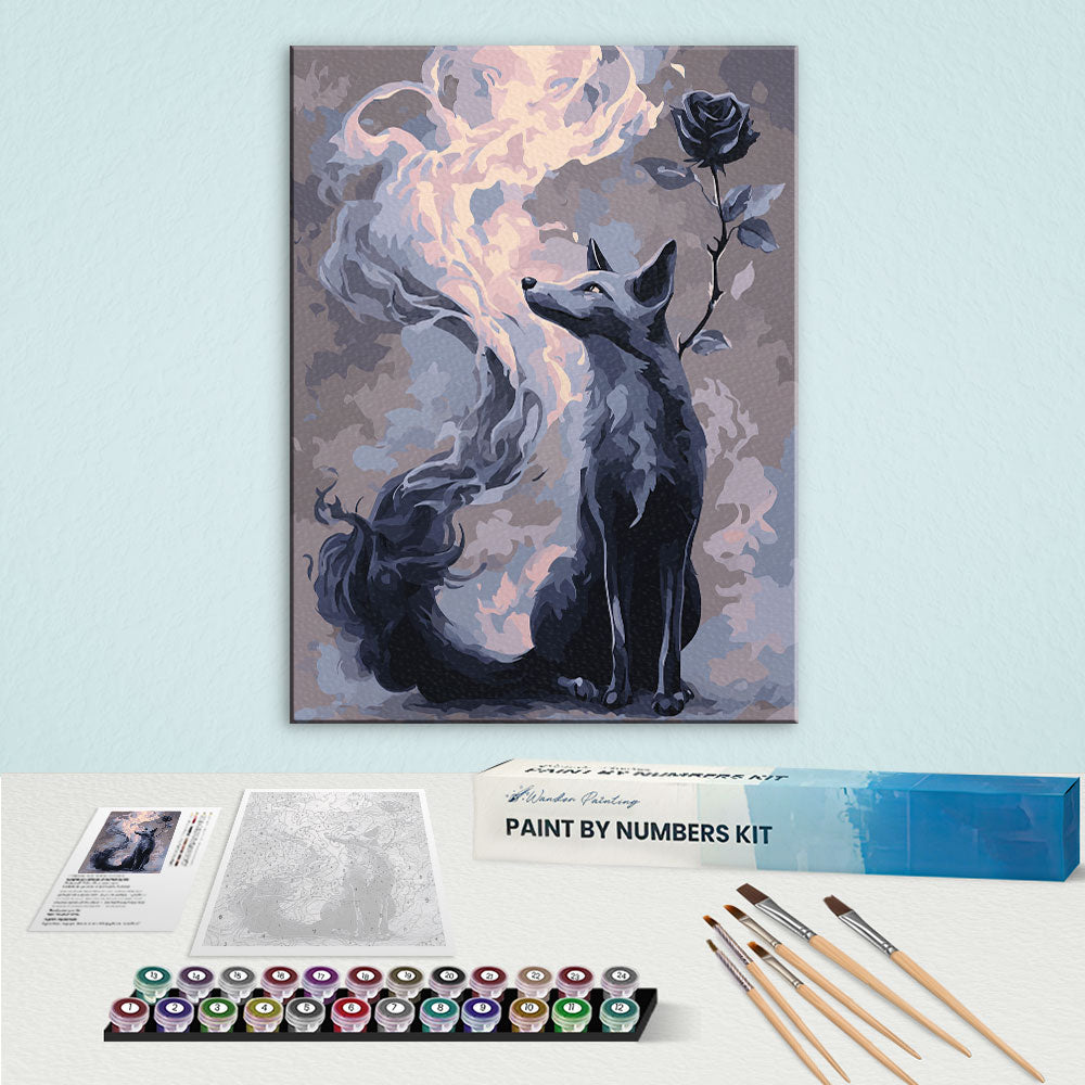The Midnight Fox | Paint by Numbers Kit