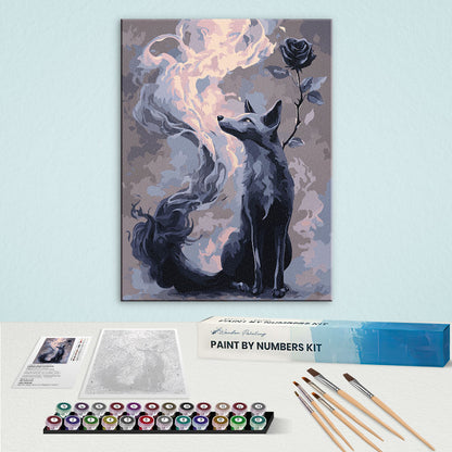 The Midnight Fox | Paint by Numbers Kit