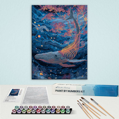 The Ghostly Whale | Paint by Numbers Kit