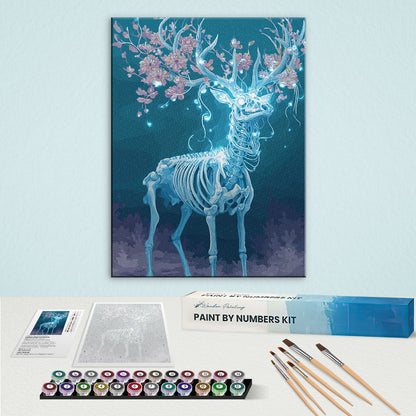 The Spectral Stag | Paint by Numbers Kit