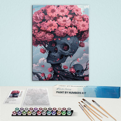 The Skull Garden | Paint by Numbers Kit