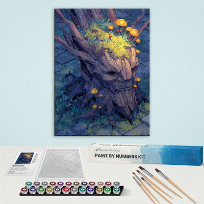 The Petrified Treant | Paint by Numbers Kit