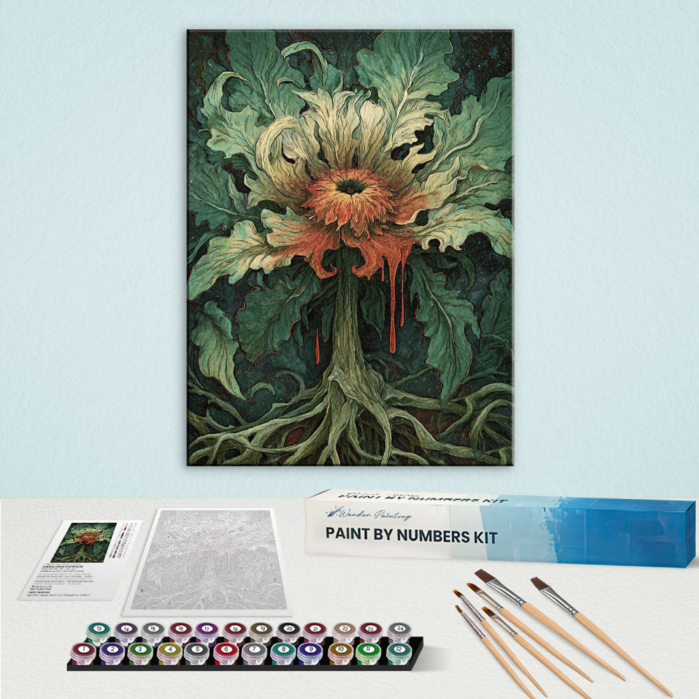 The Weeping Mandrake | Paint by Numbers Kit
