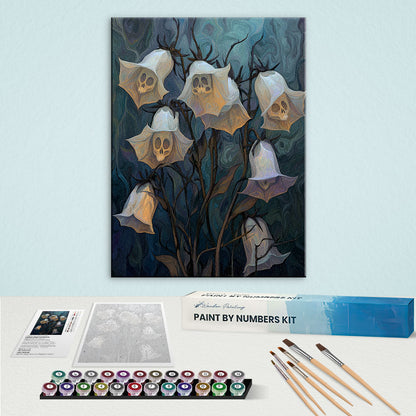 Ghoulish Bellflowers | Paint by Numbers Kit