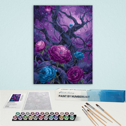 Midnight Thornbloom | Paint by Numbers Kit