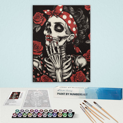 Vintage Skeleton | Paint by Numbers Kit