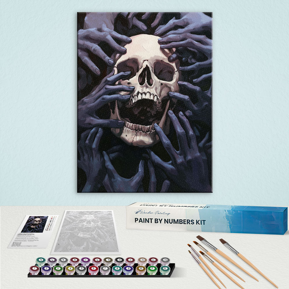 Grasped by Darkness | Paint by Numbers Kit