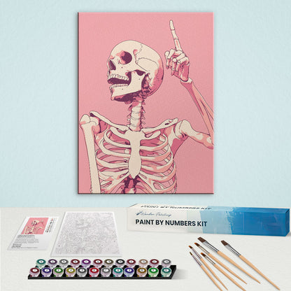 Skull Eureka Moment | Paint by Numbers Kit