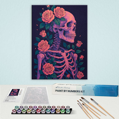 Roseate Skeleton | Paint by Numbers Kit