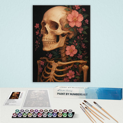 Spring Skeleton | Paint by Numbers Kit