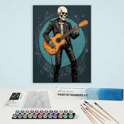 The Guitarist of the Underworld | Paint by Numbers Kit