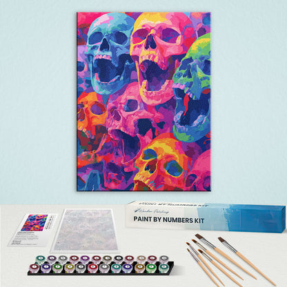 Symphony of Skeletons | Paint by Numbers Kit