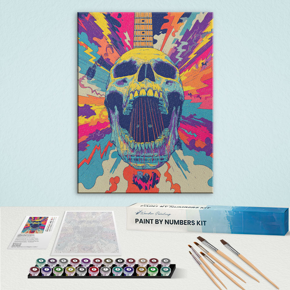 Strings of the Dead | Paint by Numbers Kit
