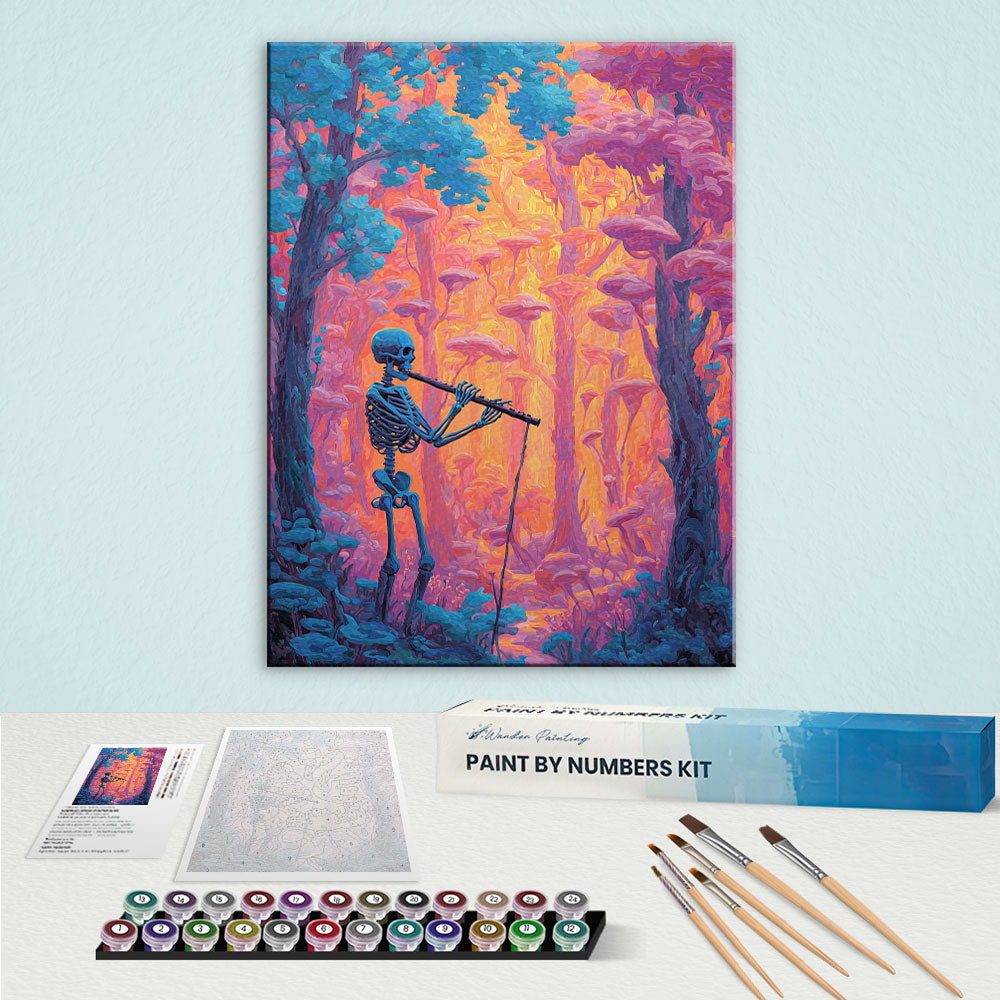 The Flute of Eternity | Paint by Numbers Kit