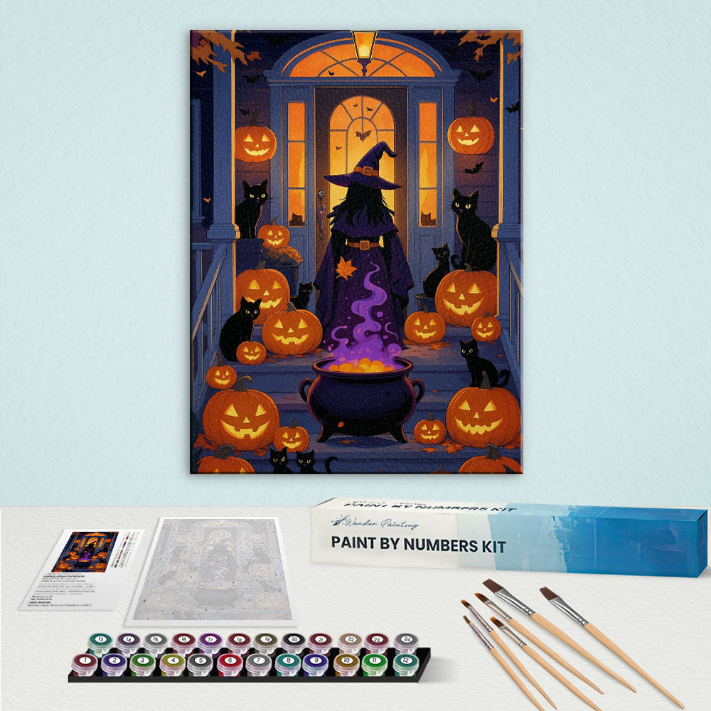 Witchy Welcome | Paint by Numbers Kit
