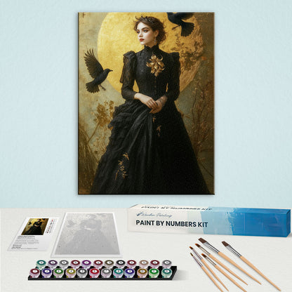Dark Gothic Elegance | Paint by Numbers Kit