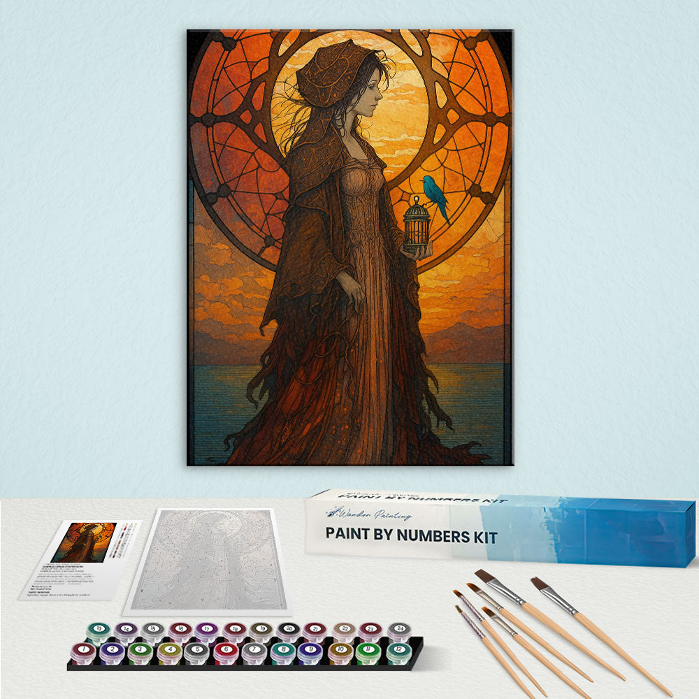 The Sunken City's Muse | Paint by Numbers Kit