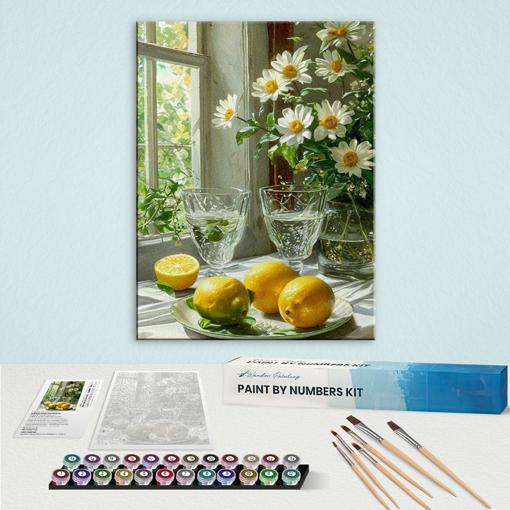 Summer by the Window | Paint by Numbers Kit
